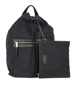 City Sailor Backpack, Canvas, Black, E, P, 4*